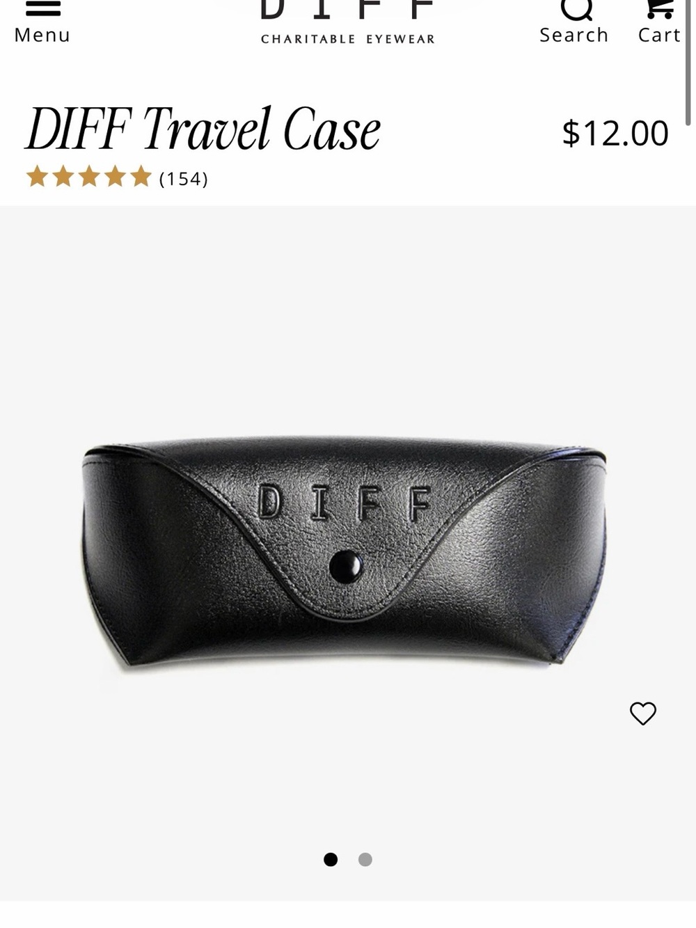 Diff Eyewear Travel Case